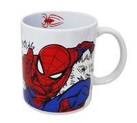 Marvel Tasse à thé en céramique Spiderman 32,5 cl Dimensions 9,5 x 8 cm Convient pour micro-ondes Idée cadeau