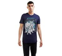 Marvel Team Avengers T-Shirt, Navy Blue, Medium Homme