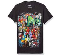 Marvel Team Ups Group Shot T-Shirt, Noir, 3X Homme