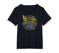 Marvel Thanos Retro T-Shirt, Femme Grandes Tailles, Noir, 3X