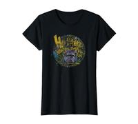 Marvel Thanos Retro T-Shirt, Femme, Noir, M