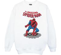 Marvel - "The Amazing Spider-Man" Sweat-shirt pour homme BI40975 (XL) (Blanc)