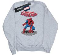 Marvel - "The Amazing Spider-Man" Sweatshirt für Jungen BI28780 (140-146) (Grau)