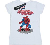 Marvel - "The Amazing Spider-Man" T-shirt pour femme BI34273 (M) (Blanc)