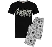 Marvel The Avengers Mens Pyjamas Logo Lounge Pantal
