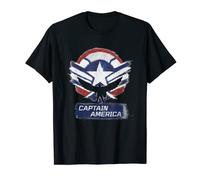 Marvel The Falcon the Winter Soldier Captain America Chalk T-Shirt