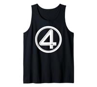 Marvel The Fantastic Four: First Steps Big 4 Chest Logo Débardeur