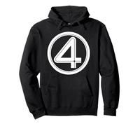 Marvel The Fantastic Four: First Steps Big 4 Chest Logo Sweat à Capuche