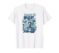 Marvel The Fantastic Four: First Steps Heroic Family Retro T-Shirt