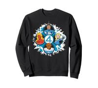 Marvel The Fantastic Four: First Steps Retro Team Circles Sweatshirt