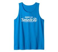 Marvel The Fantastic Four First Steps White Logo Débardeur