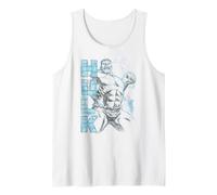 Marvel The Incredible Hulk Large Brick Font & Portrait Débardeur