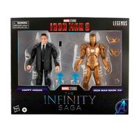 Marvel The Infinity Saga Iron Man 3 Happy Hogan et Iron Man Mark Xxi Set 2 Figur