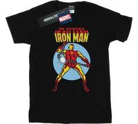 Marvel - "The Invincible" T-shirt pour fille BI31312 (152-158) (Noir)