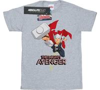 Marvel - "The Mighty Avenger" T-shirt pour fille BI3144 (152-158) (Gris)