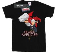 Marvel - "The Mighty Avenger" T-shirt pour garçon BI2914 (152-158) (Noir)