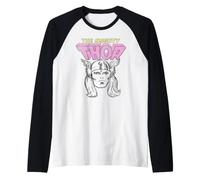 Marvel The Mighty Thor Classic Retro Comic Portrait Vintage Manche Raglan