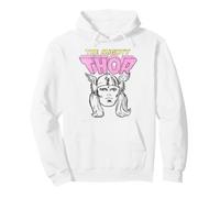 Marvel The Mighty Thor Classic Retro Comic Portrait Vintage Sweat à Capuche
