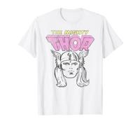Marvel The Mighty Thor Classic Retro Comic Portrait Vintage T-Shirt