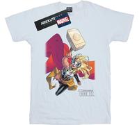 Marvel - "The Mighty Thor Mjolnir" T-shirt pour garçon BI30379 (104) (Blanc)