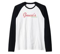 Marvel The Punisher: One Last Kill Gnucci's Restaurant Logo Manche Raglan