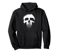 Marvel The Punisher Scary Grungy Skull Logo Sweat à Capuche