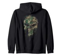 Marvel The Punisher Skull Camo Sweat à Capuche