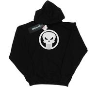 Marvel - "The Punisher Skull Circle" Sweat à capuche pour fille BI9916 (116) (Noir)