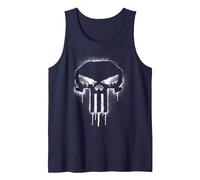 Marvel The Punisher Spray Painted Skull Drip Débardeur