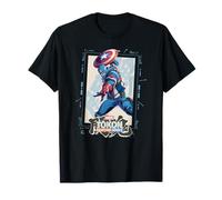 Marvel Tokon: Fighting Souls Captain America Game Art T-Shirt