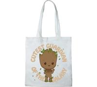 MARVEL TOTE BAG GROOT», REFERENCE : BWGUGAMBB002, BLANC, 38 X 40 CM