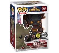 Marvel Tournoi Des Champions Pop! Games Vinyl Figurine King Groot Gitd 9 Cm