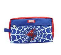 MARVEL - Trousse De Toilette Spider-Man - Format Moyen - Rangement Compact Et Pratique - Enfant, Adulte - Voyage, Avion - Idéal pour Voyager - Accessoire Rangement Officiel Disney Marvel