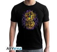 MARVEL - Tshirt ""Gant d'infinité"" homme black S G