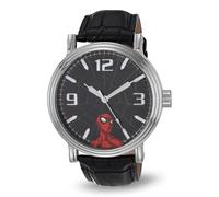 Marvel Unisexe-Adultes Analogique Quartz Montre avec Bracelet en Cuir WMA000421