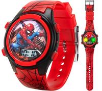 Marvel Unisexe Enfants Digital Quartz Montre avec Bracelet en Plastique SPD3515A