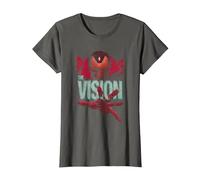 Marvel Universe The Vision T-Shirt, Femme, Asphalte, L