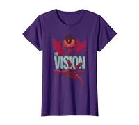 Marvel Universe The Vision T-Shirt, Femme, Violet, L