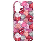 Marvel Valentine’s Day Candy Hearts Deadpool Anti-Love Coque pour iPhone 17
