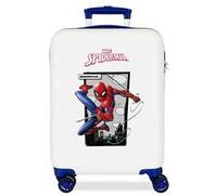 MARVEL Spiderman Action Garçon Bagage - Bagage pour Enfant, Blanc, Taille Unique