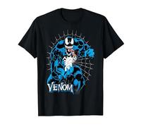 Marvel Venom Tangled in Web T-Shirt, Homme, Noir, 5XL