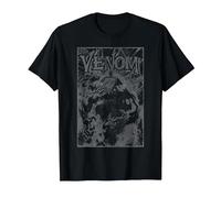Marvel Venom Web Darks T-Shirt, Homme, Noir, XXL