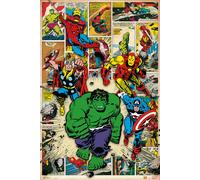 Marvel - Voici les héros - Poster - Taille 61x91,5 cm