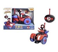 Marvel - Voiture Télécommandée - 17cm - Figuirne incluse - Dés 3 ans Multicolore G