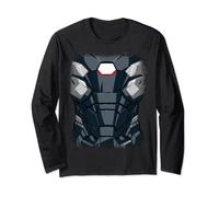 Marvel War Machine Iron Man Armor Avengers Halloween Costume Manche Longue
