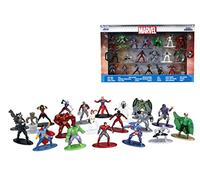 Jada Figurines Nano Metalfigs Marvel Wave 5 – Pack de 20 – 1,65 pouces en métal moulé