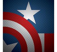 Marvel WDC95214 Toile Imprimée, Multicolore, 40 x 40 cm