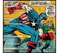 Marvel WDC95395 Toile Imprimée, Multicolore, 40 x 40 cm