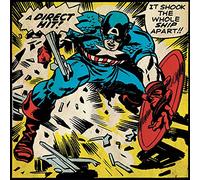 Marvel WDC95470 Toile Imprimée, Multicolore, 40 x 40 cm