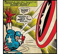 Marvel WDC95471 Toile Imprimée, Multicolore, 40 x 40 cm